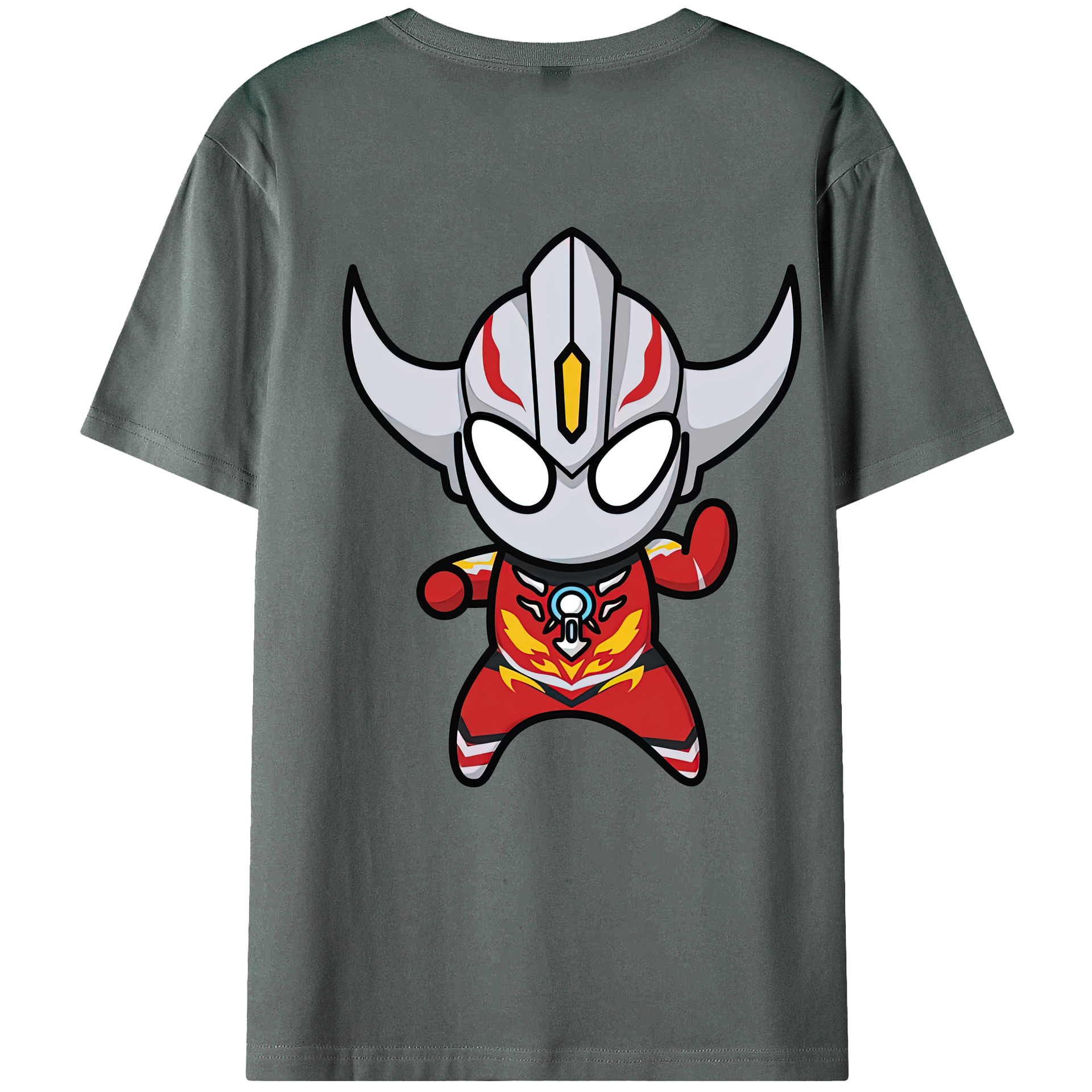 （画像用） ウルトラマン Ultraman 綿100％半袖Tシャツ（背面プリント）